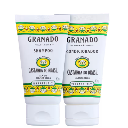 Imagem do produto Kit Granado Terrapeutics Castanha do Brasil Cabelo Hidratado (2 Produtos)