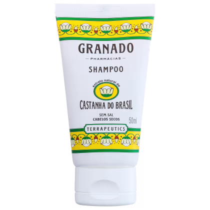 Imagem do produto Granado Terrapeutics Castanha do Brasil - Shampoo sem Sal 50ml