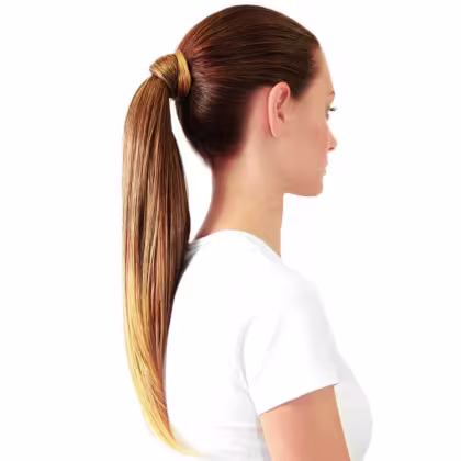 Imagem do produto Hairdo Rabo de Cavalo Liso - Dourado Com Californianas 46Cm