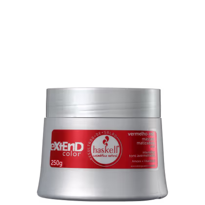 Imagem do produto Haskell Extend Color Vermelho - Máscara Matizadora 250g