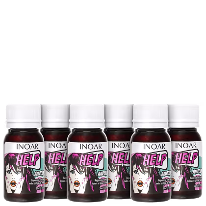 Imagem do produto Inoar Help Reparação Extra - Ampola Capilar 6x30ml