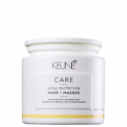 A imagem mostra a Máscara de Nutrição Care Vital Nutrition da marca Keune.