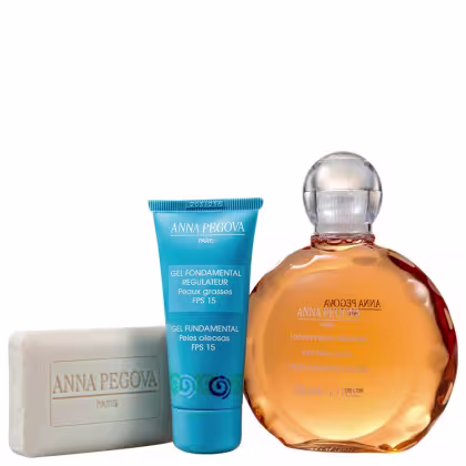 Imagem do produto Kit Anna Pegova LTH Oil Control Para Peles Oleosas (3 Produtos)