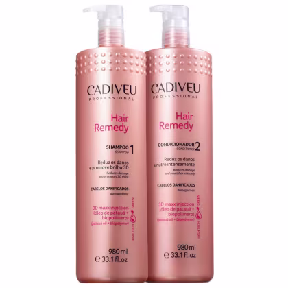 Imagem do produto Kit Cadiveu Professional Hair Remedy Salon (2 Produtos)