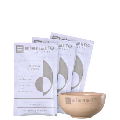 Imagem do produto Kit Elemento Mineral Bio Argila Cinza (4 produtos)