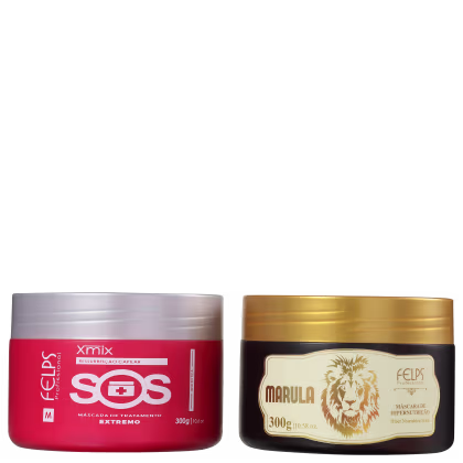 Imagem do produto Kit Felps Professional Cronograma Nutriforce (2 Produtos)