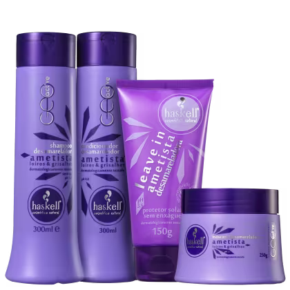 Imagem do produto Kit Haskell Ametista Desamarelamento Total (4 Produtos)
