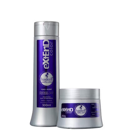 Imagem do produto Kit Haskell Extend Color Roxo Duo (2 Produtos)