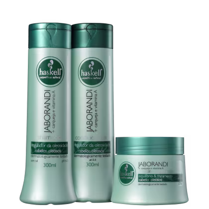 Imagem do produto Kit Haskell Jaborandi Tratamento (3 Produtos)