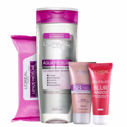 Imagem do produto Kit L'Oréal Paris Expertise Micelar Blur (4 Produtos)