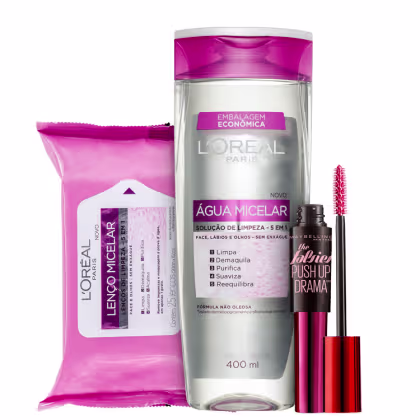 Imagem do produto Kit L'Oréal Paris Expertise Micelar Drama (3 Produtos)