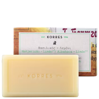 Imagem do produto Korres Manjericão-Limão - Sabonete em Barra 90g