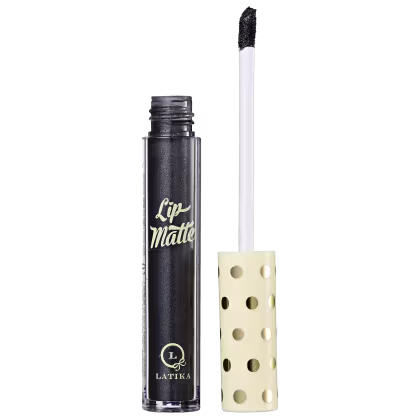 Imagem do produto Latika Lip Preto Metálico Nº42 - Batom Líquido Metálico 4ml
