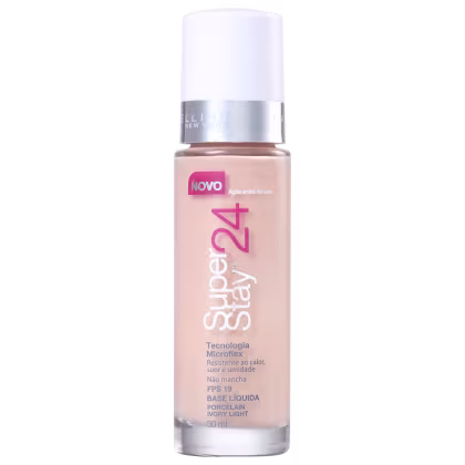 Imagem do produto Maybelline Superstay 24h FPS 19 Porcelain Ivory Light - Base Líquida 30ml