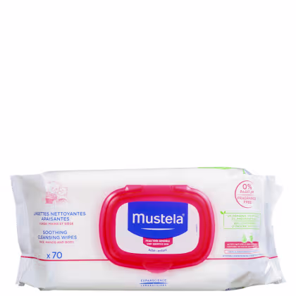 Imagem do produto Mustela Bébé Soothing - Lenços de Limpeza (70 unidades)
