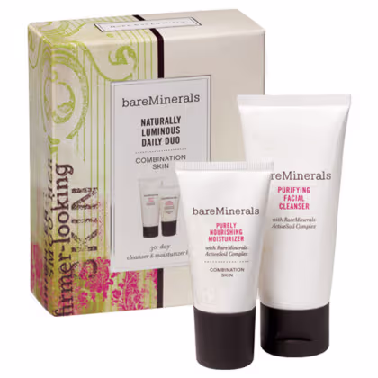 Imagem do produto bareMinerals Naturally Luminous Daily Duo Combination Skin Kit (2 Produtos)