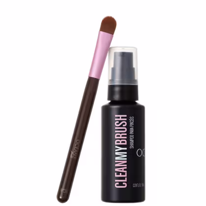 Imagem do produto Kit de Pincéis Océane Dazzle Eyes Clean My Brush (2 produtos)