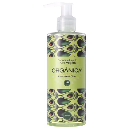 Imagem do produto Orgânica Puro Vegetal Abacate e Oliva - Sabonete Líquido 250ml