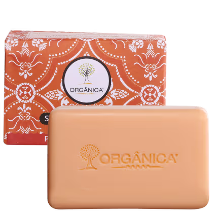 Imagem do produto Orgânica Puro Vegetal Pêssego e Flor de Lótus - Sabonete em Barra 90g