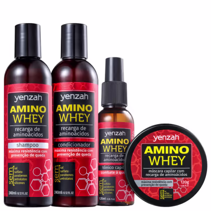 Imagem do produto Kit Yenzah Power Amino Whey Full (4 Produtos)