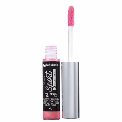 Imagem do produto Pink Cheeks Sport Make Up FPS10 Gold Rose - Gloss Labial 4g