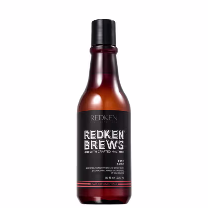 Imagem do produto Redken Brews 3-In-1 - Shampoo Multifuncional 300ml