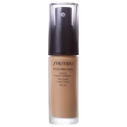 Imagem do produto Shiseido Synchro Skin Lasting Liquid Foundation FPS 20 G5 Golden 5 - Base Líquida 30ml