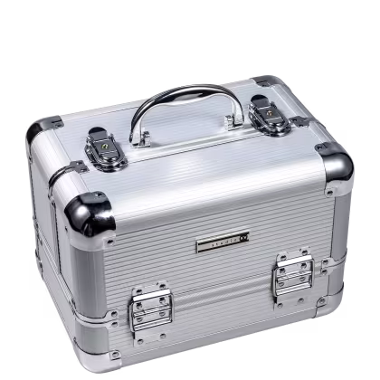 Imagem do produto Studio KV HC0043-SL Silver Listrada - Maleta de Maquiagem