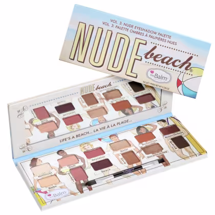Imagem do produto the Balm Nude Beach Volume 3 - Paleta de Sombras 9,6g 