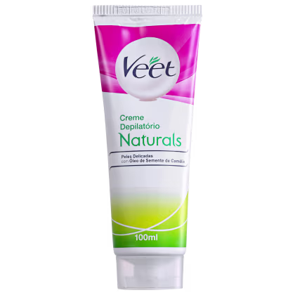 Imagem do produto Veet Naturals Camélia - Creme Depilatório 100ml