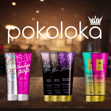 Imagem do produto Kit Pokoloka Roses Hidratante Perfumado Roses 240ml + Body Splash Roses 250ml