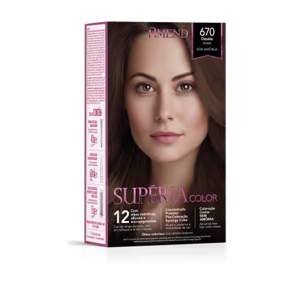 Imagem do produto Amend Tonalizante Kit Superia Color 670 Chocolate
