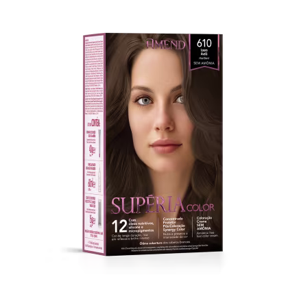 Imagem do produto Amend Tonalizante Kit Superia Color 610 Louro Avela