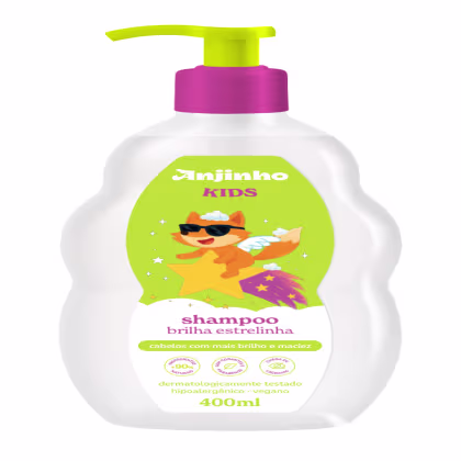 Imagem do produto Anjinho Kids Shampoo Brilha Estrelinha 400ml
