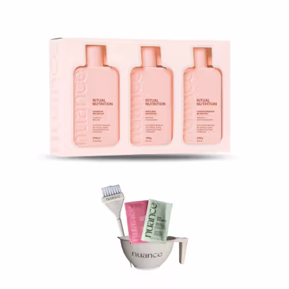 Imagem do produto Kit Capilar Tratamento Ritual Nutrition Nuance 250Ml 5 Itens