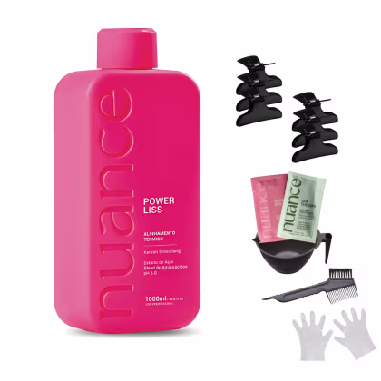 Imagem do produto Escova Selagem Profissional Power Liss Nuance 1L Escova Lisa