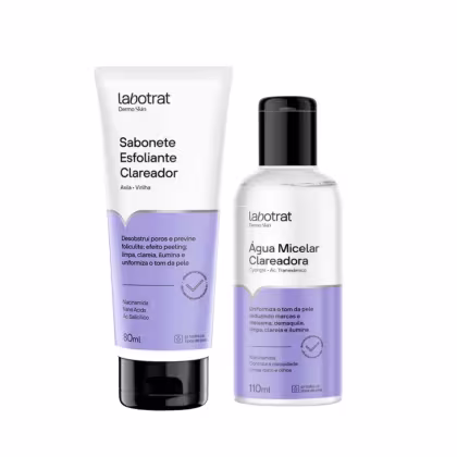 Imagem do produto Kit Labotrat Clareador Axila Virilha Esfoliante Micelar