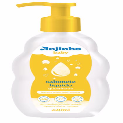 Imagem do produto Anjinho Baby Sabonete Líquido Glicerinado 220ml