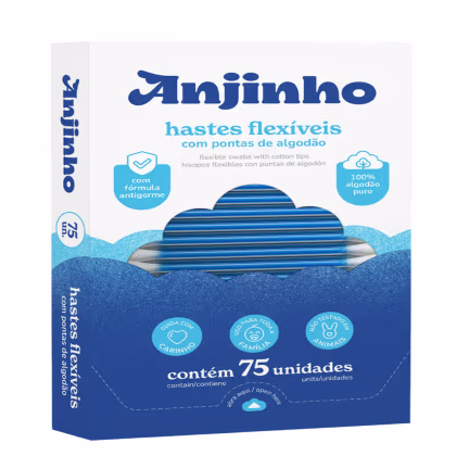 Imagem do produto Anjinho Hastes Flexíveis c/75un