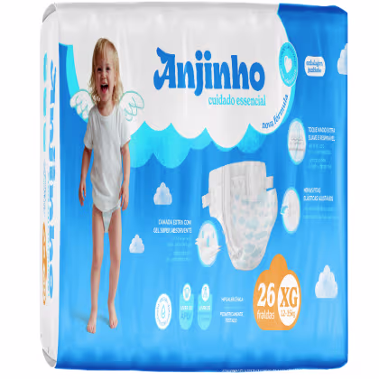 Imagem do produto Anjinho Fralda Descartável Jumbinho XG c/ 26un