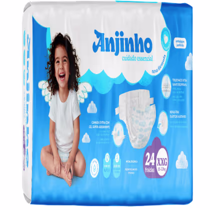 Imagem do produto Anjinho Fralda Descartável Jumbinho XXG c/ 24un