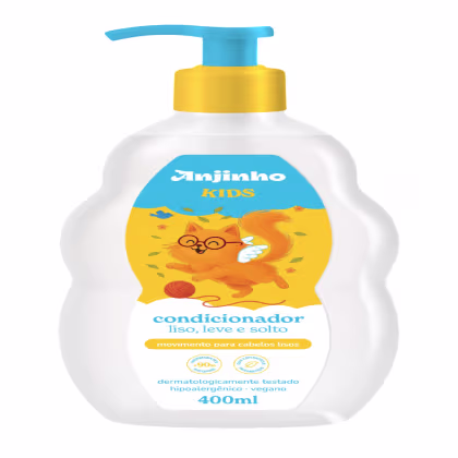 Imagem do produto Anjinho Kids Condicionador Liso, Leve E Solto 400ml