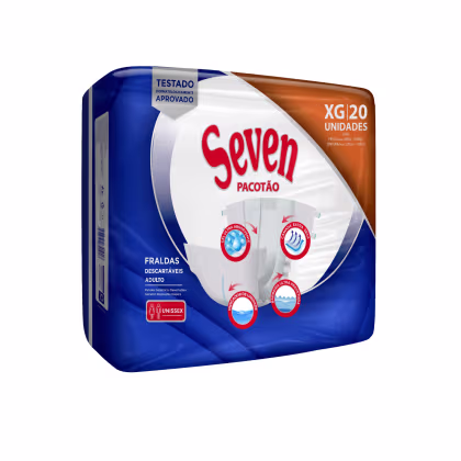 Imagem do produto Seven Fralda Geriátrica Master Pacotão XG c/ 20un