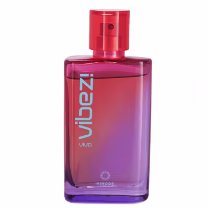 Perfume Feminino Viva Vibez! Hinode Deo Colônia, 75ml.
