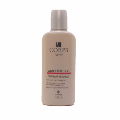 Imagem do produto Oleo Para As Pernas Wonderful Gold Corps Lígnea 150ml