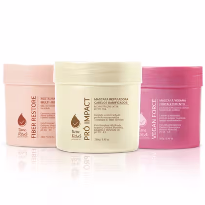 Imagem do produto Kit Cronograma Time Reset 250g Nuance