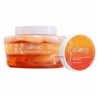 Imagem do produto Geléia Hidratante Corporal 250ml Alleva  - TANGERINA