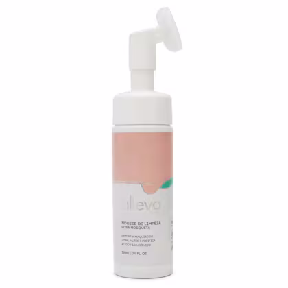 Imagem do produto Mousse de Limpeza Facial Micelar 150ml Alleva - ROSA MOSQUETA