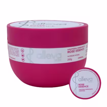 Imagem do produto Manteiga Corporal Hidratante Alleva 200g - ROSE ESSENCE