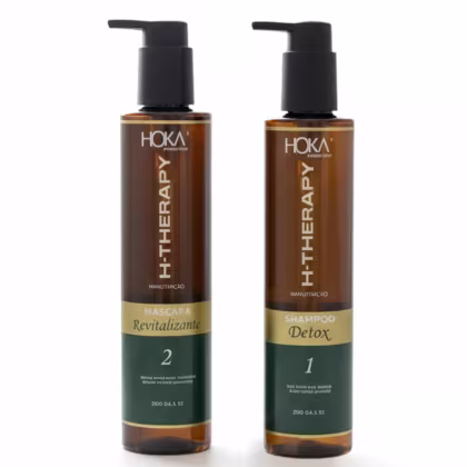 Imagem do produto Kit Detox Anti Oleosidade H-Therapy 2x250ml Hoka